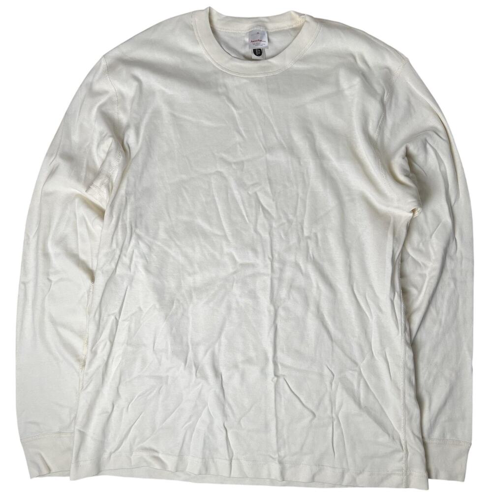 Hanna Andersson XL Long Sleeve Shirt Natural 100% Organic Cotton India